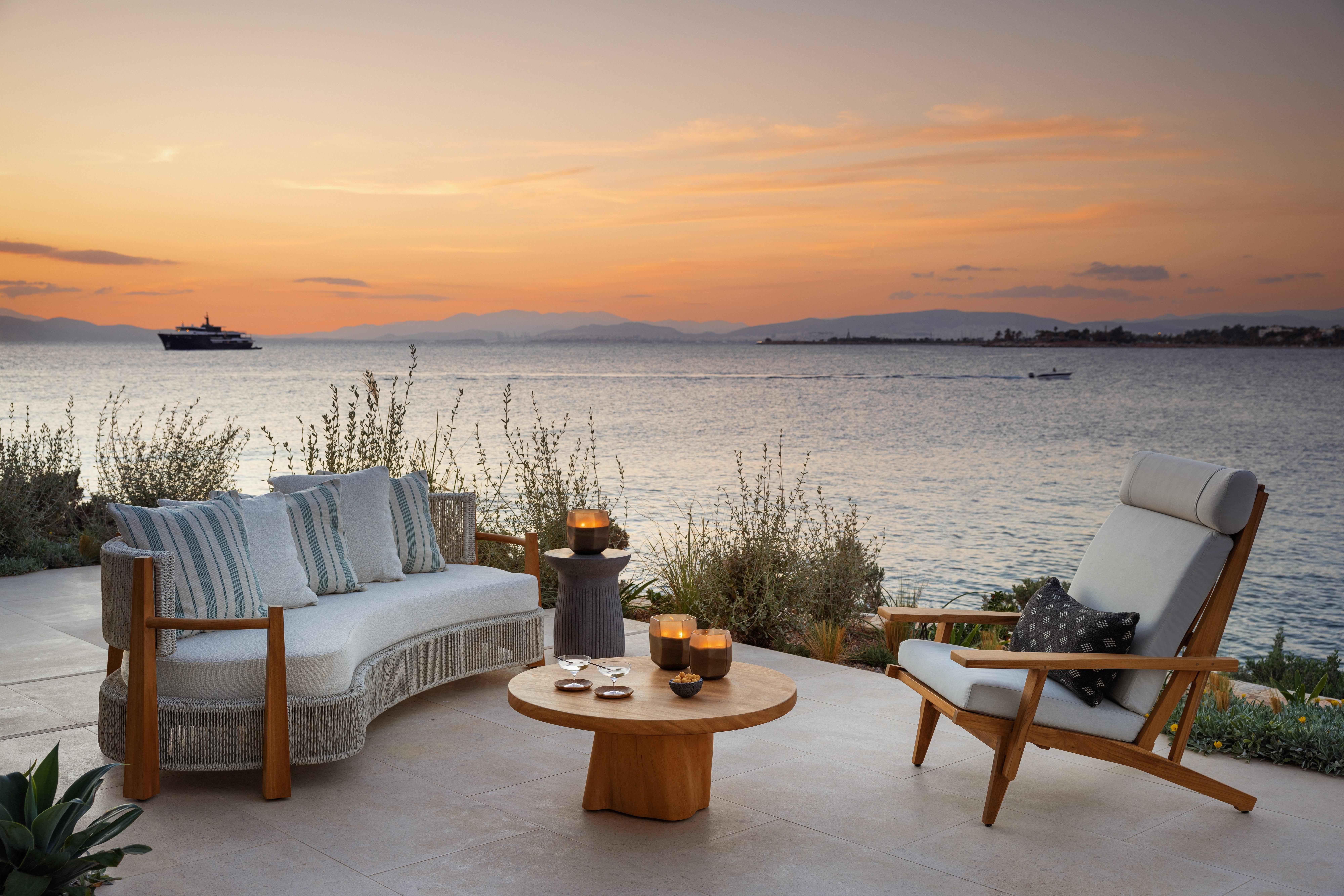 Private Homes Terrace Sunset Sofa