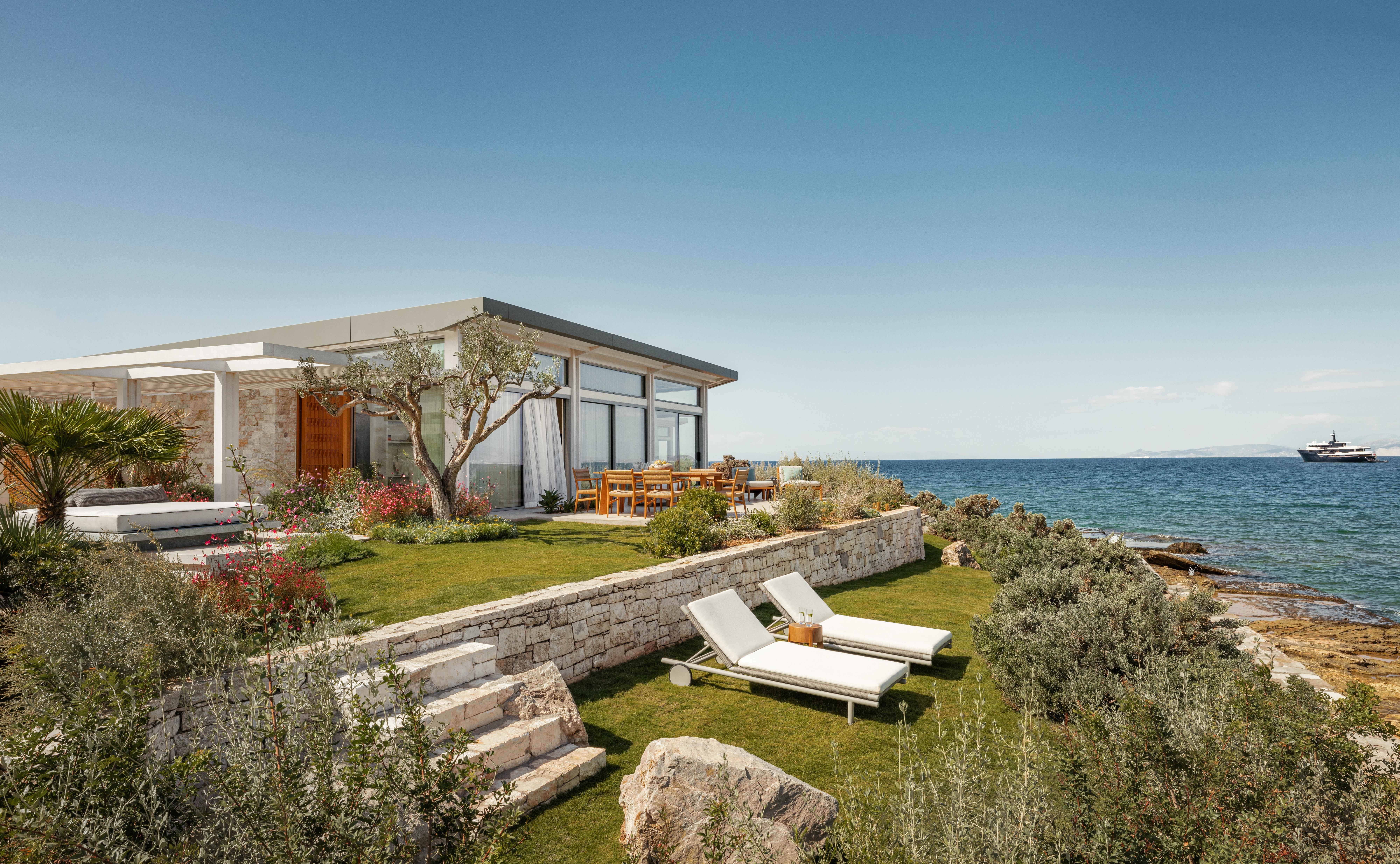 Villa Nostos Sunken Seating