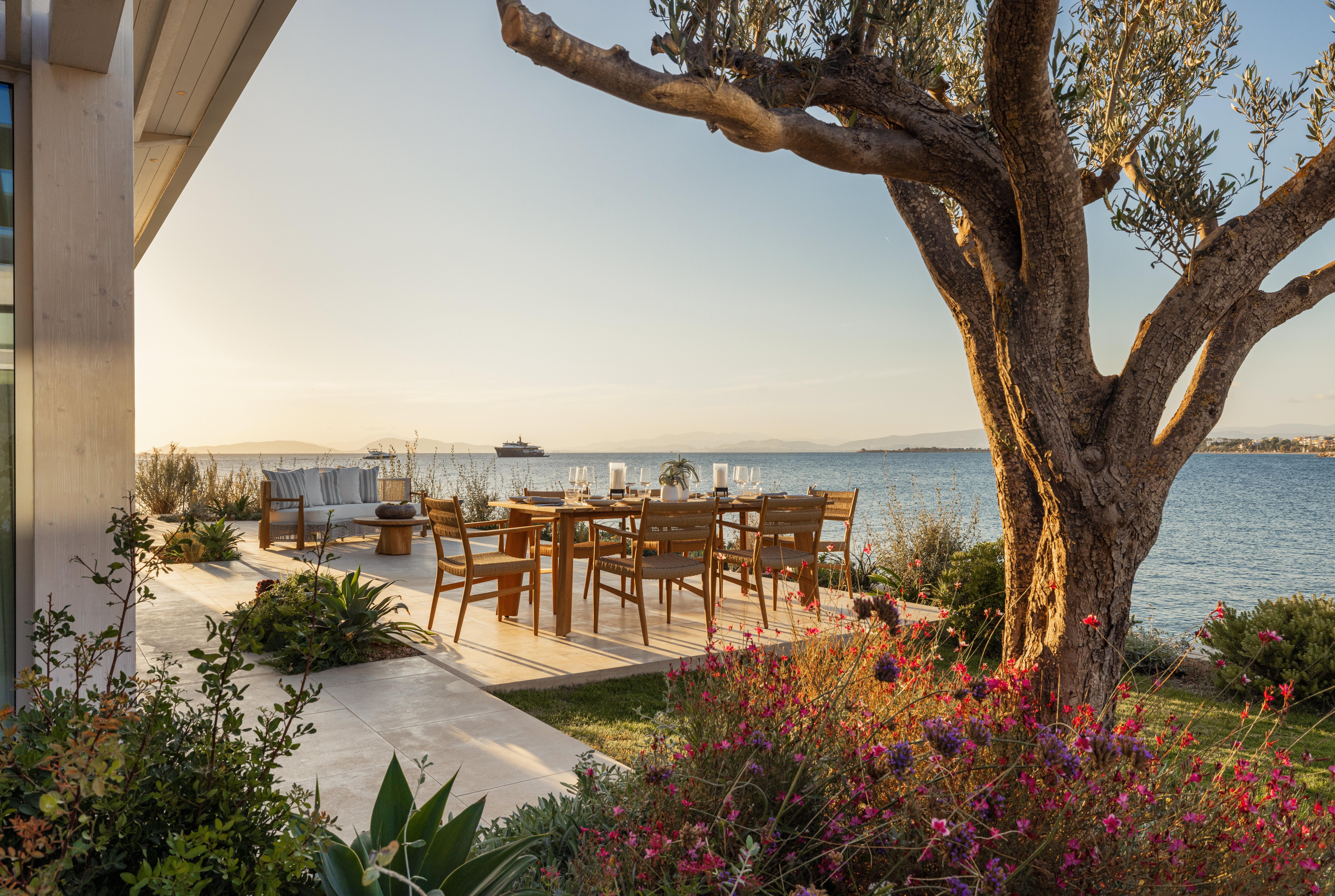 Villa Nostos Sunken Seating