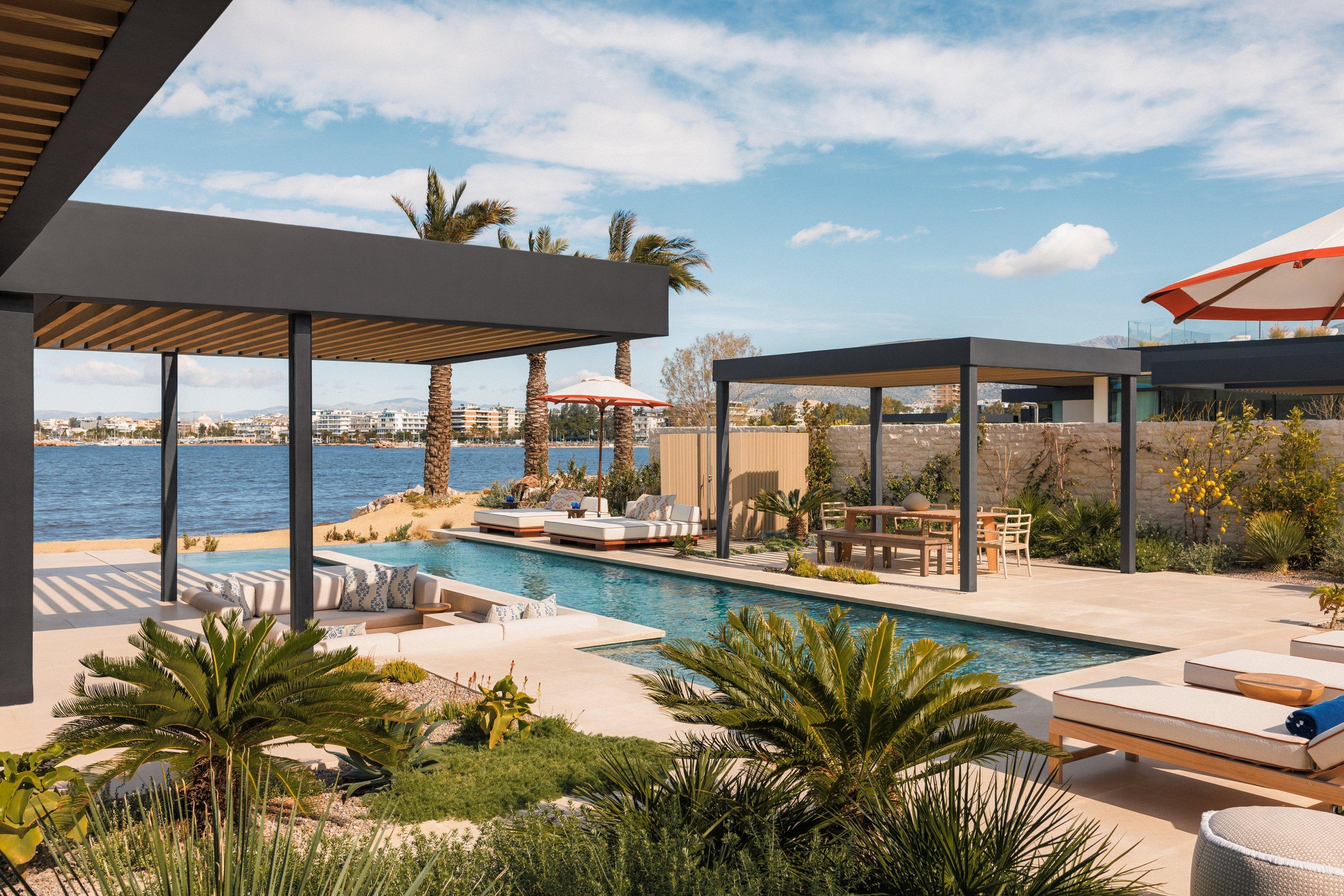 Villa Nostos Pool Wide