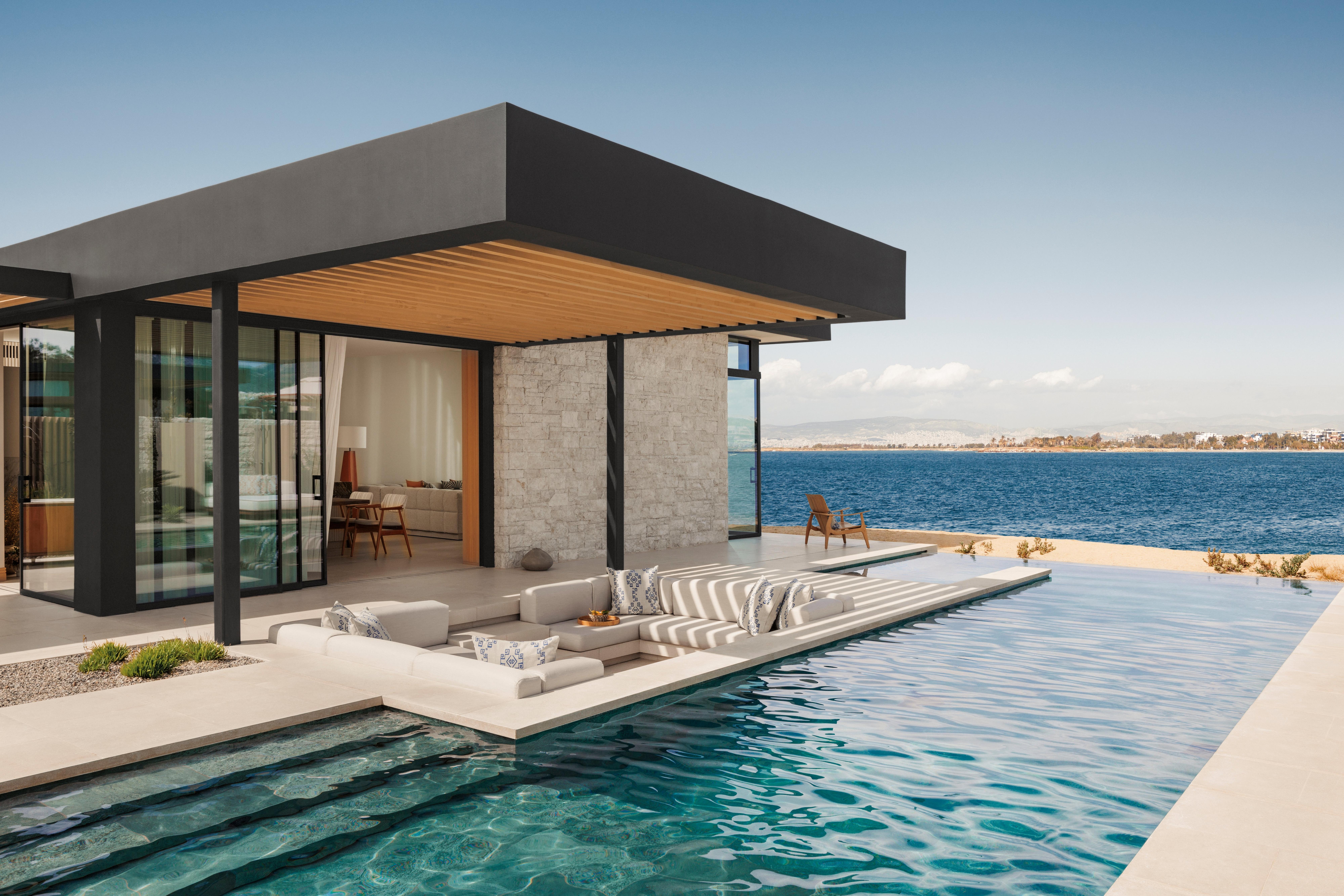 Villa Nostos Sunken Seating