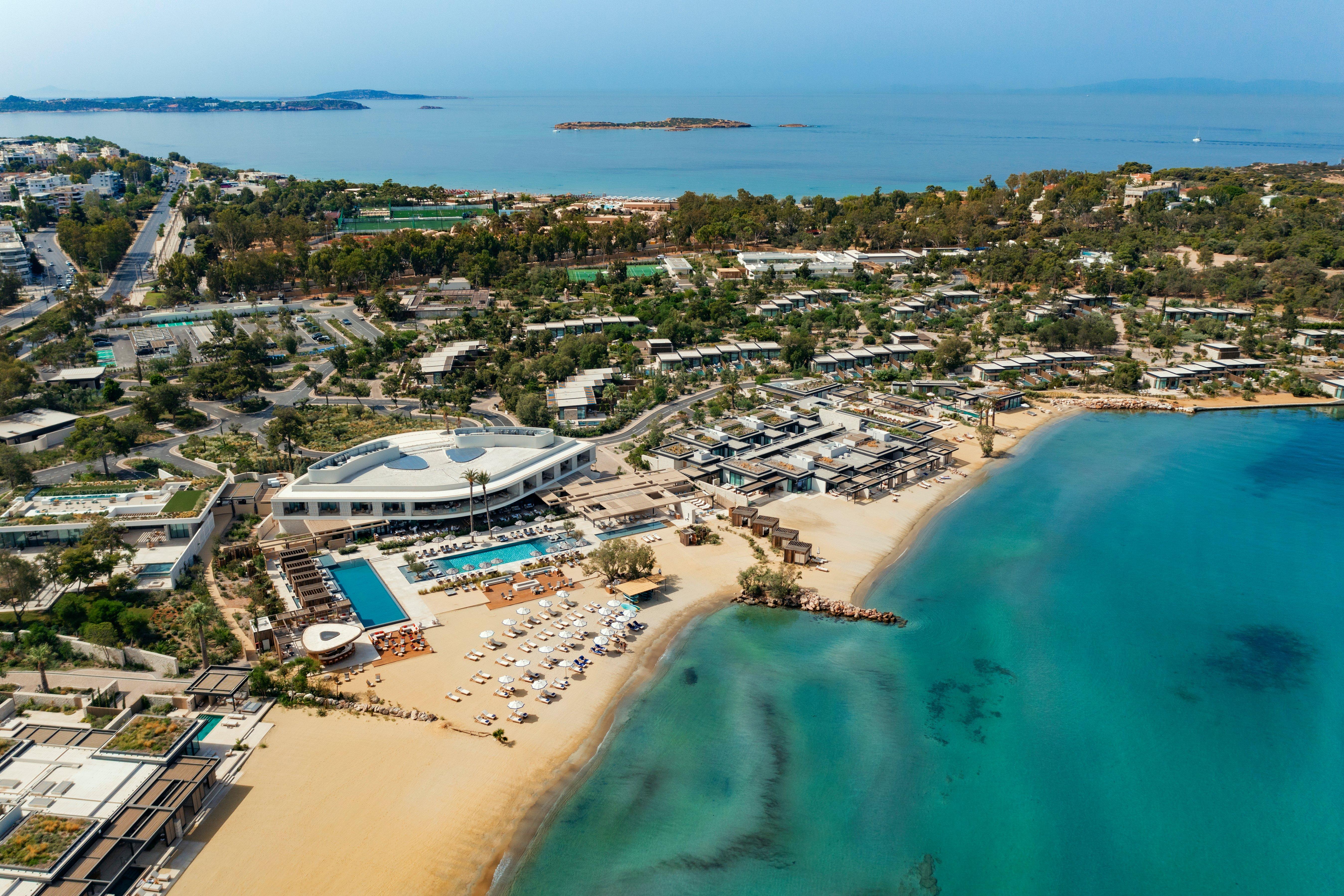 Beach Drone View