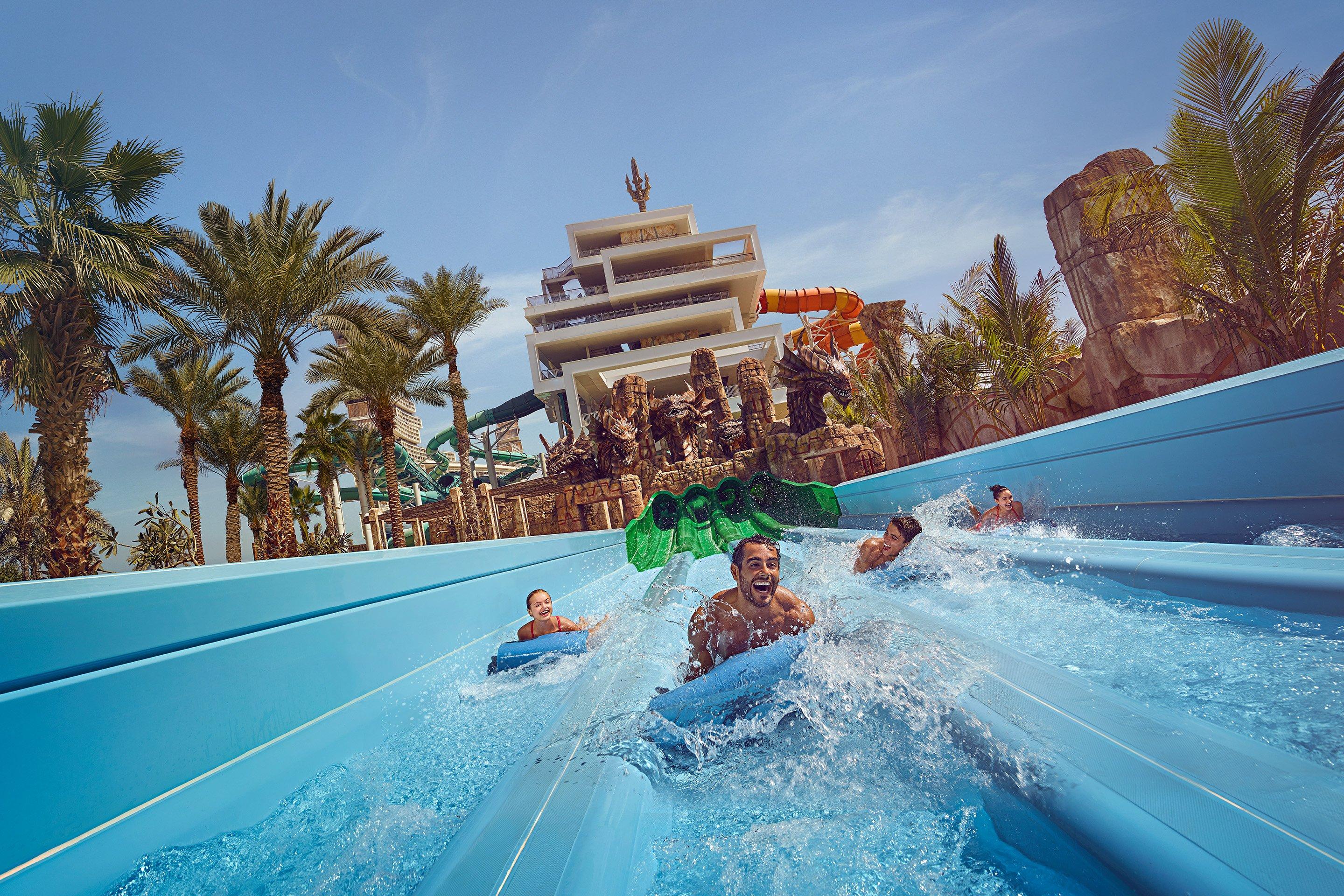 Waterslide at Aquaventure World