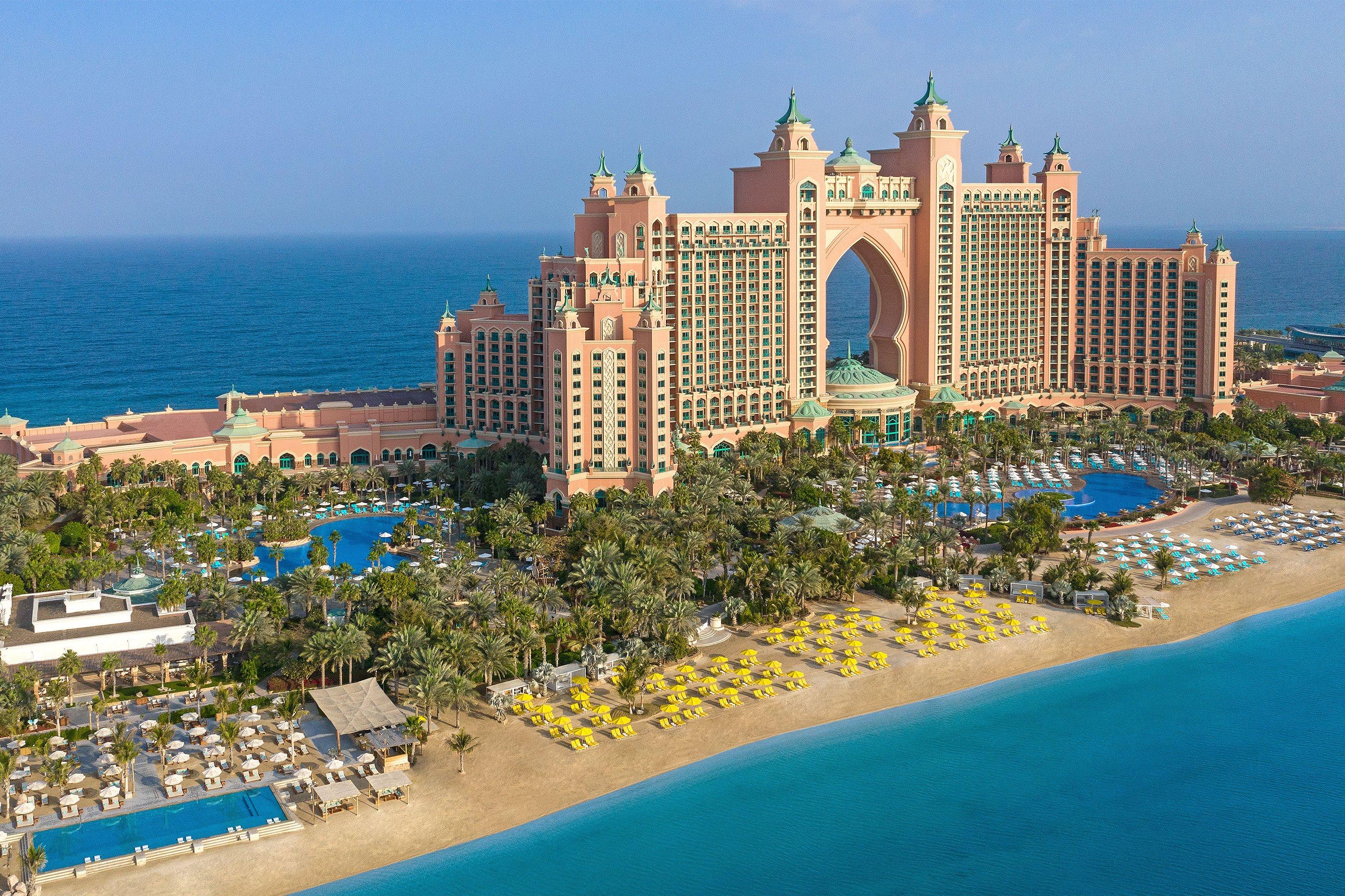 Hotel Building at Atlantis, The Palm