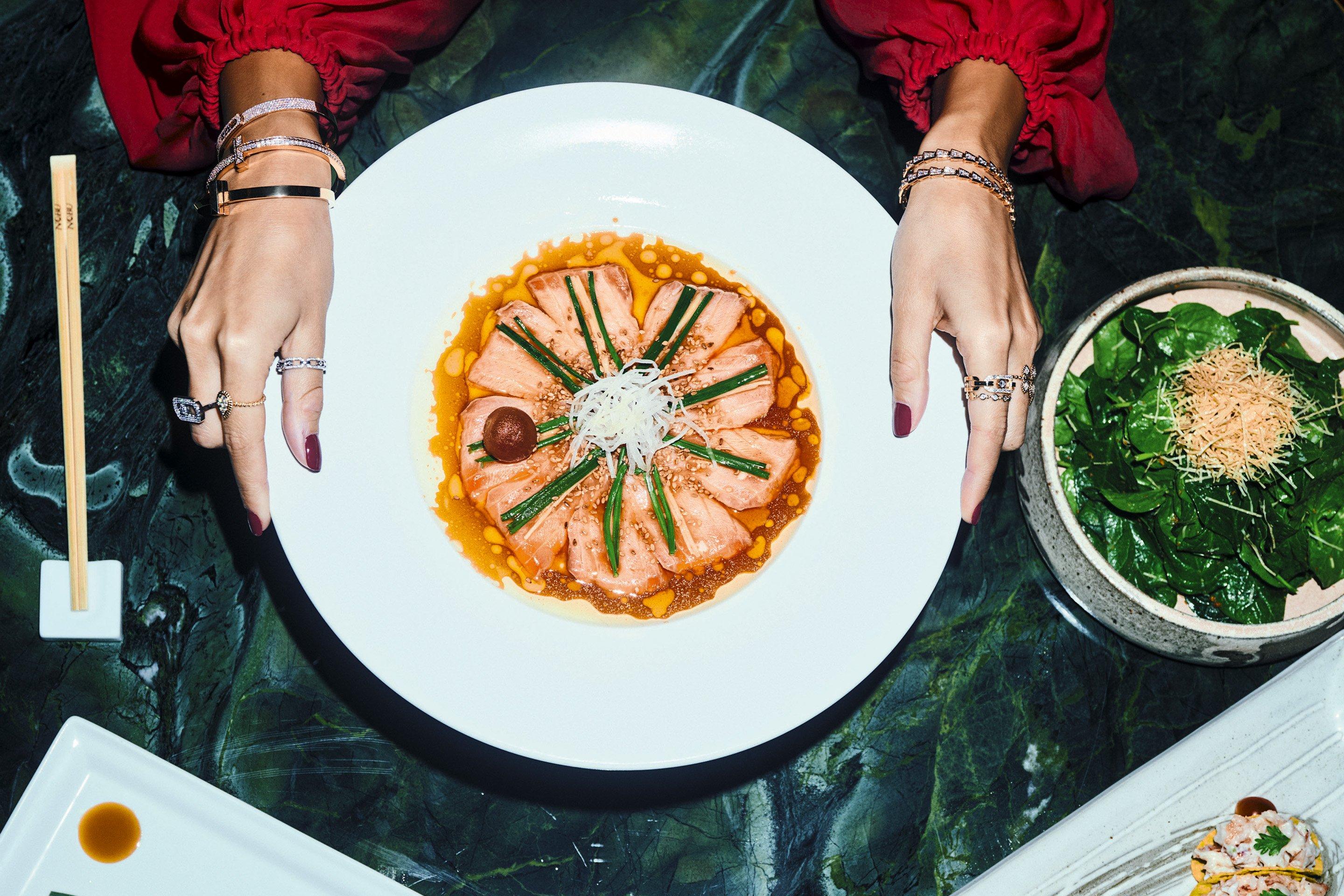 Dining at Nobu Dubai