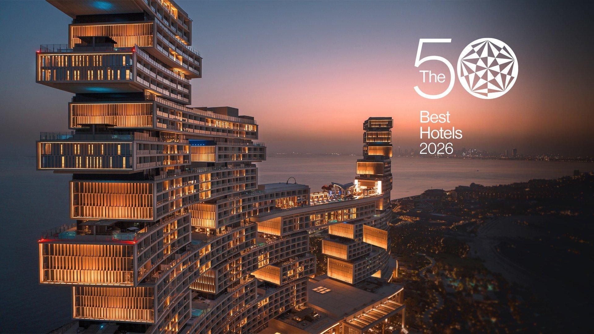 Atlantis The Royal named no. 4 at The 50 Best Hotels 2026