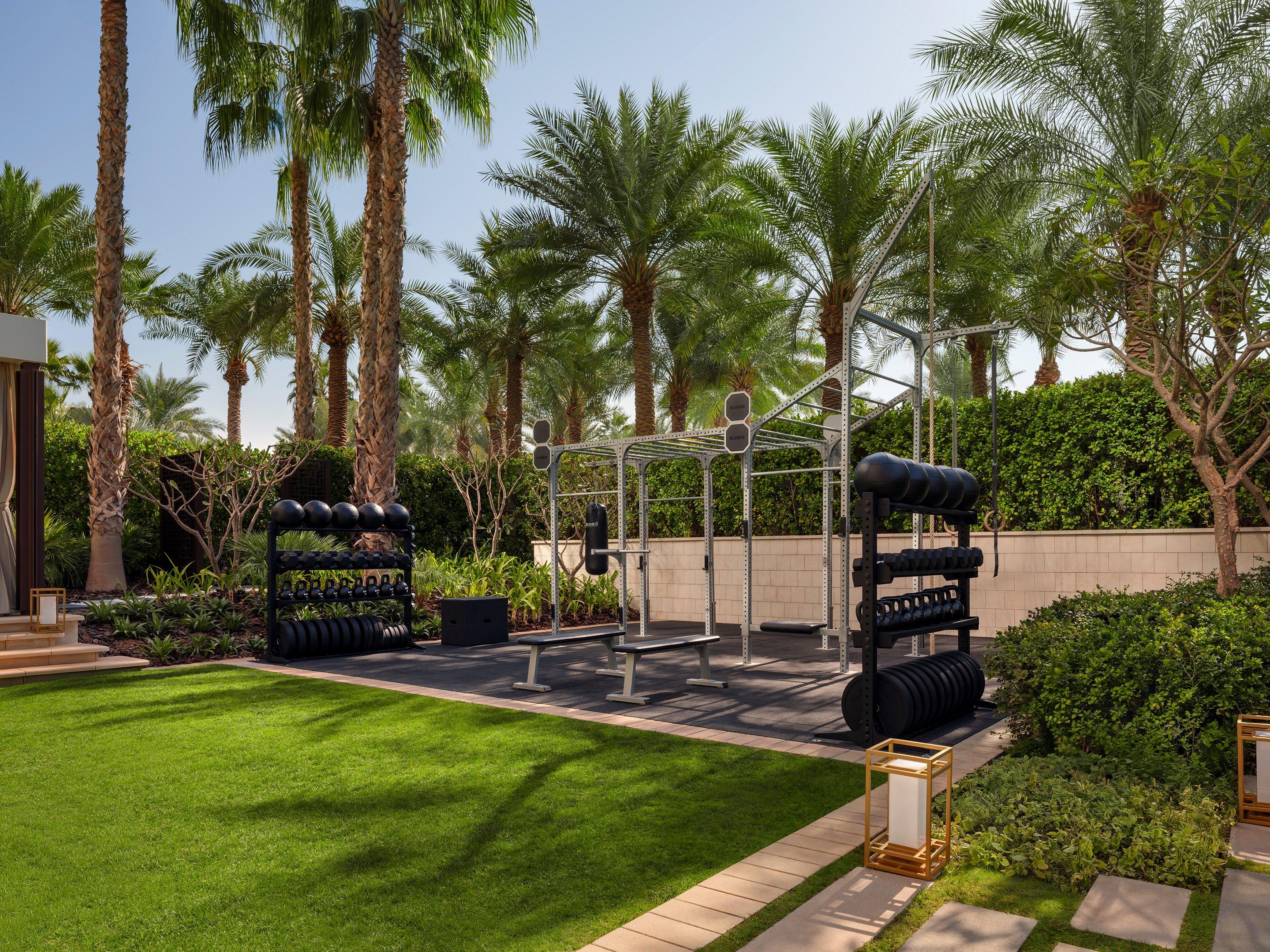 Outdoor Gym at Atlantis The Royal
