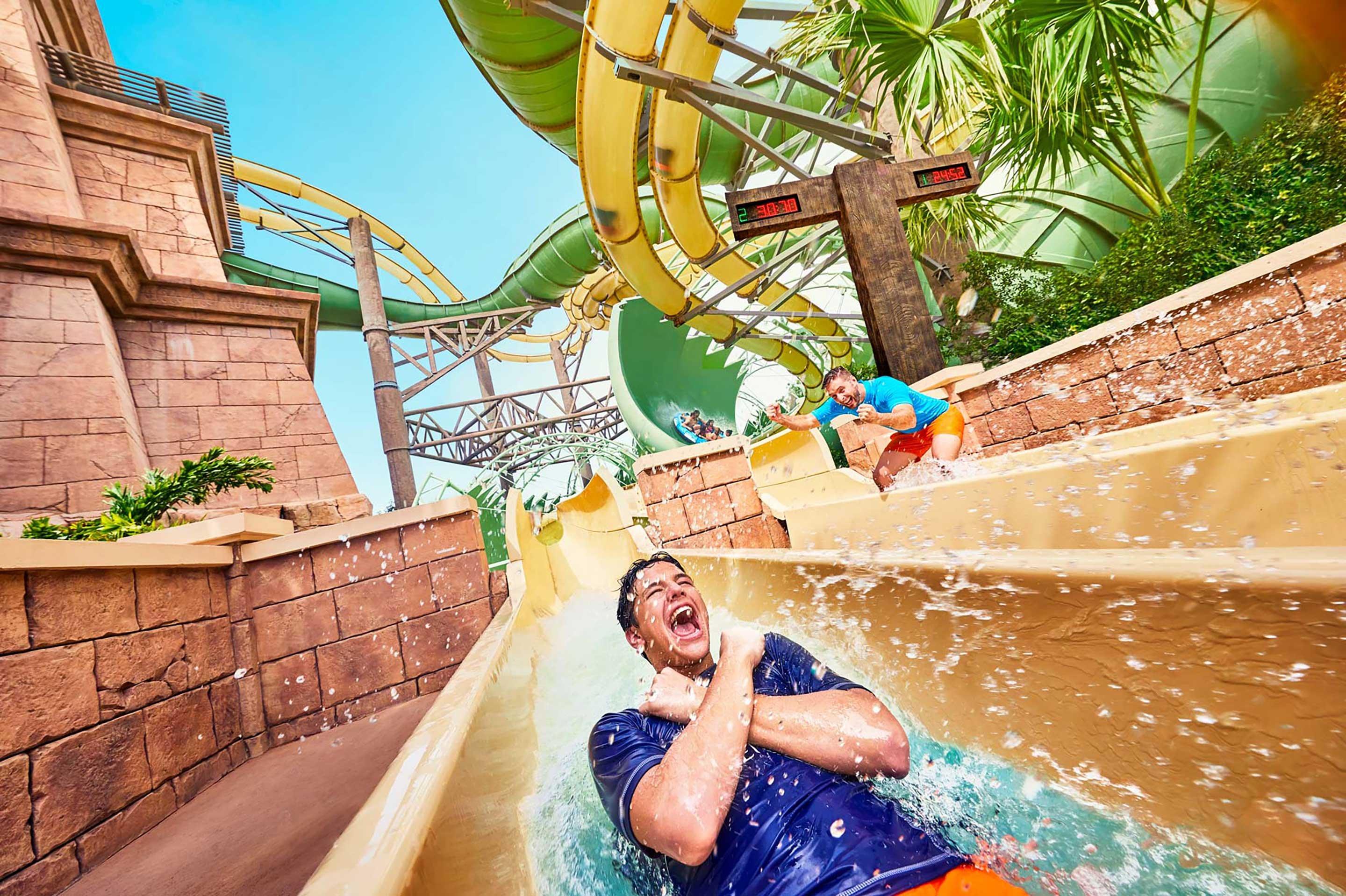 Slitherine Water Slide at Aquaventure World
