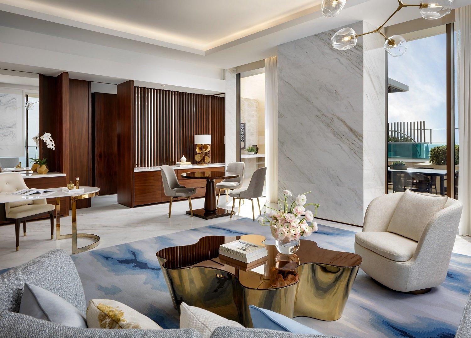 Sky Pool Villa Living Room