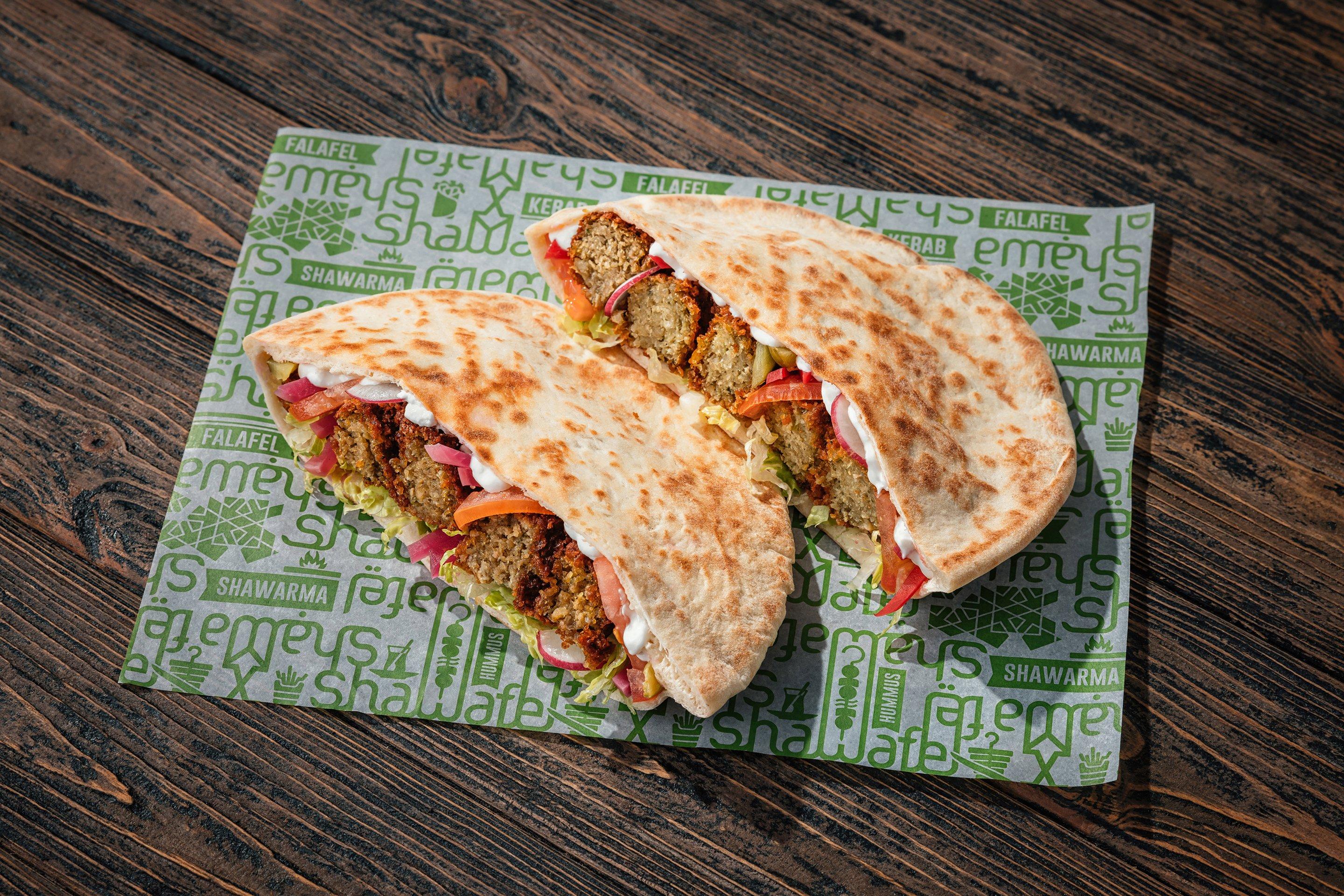 Shawafel Falafel Pita
