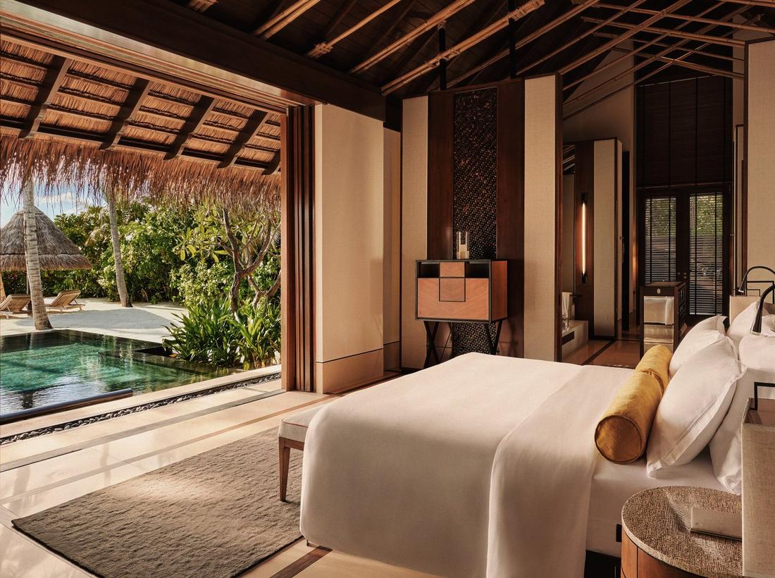 Beach Villa With Pool at One&Only Reethi Rah