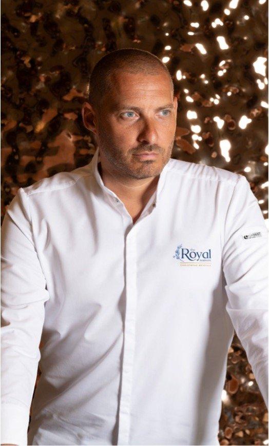 Chef Christophe Devoille at The Royal Tearoom