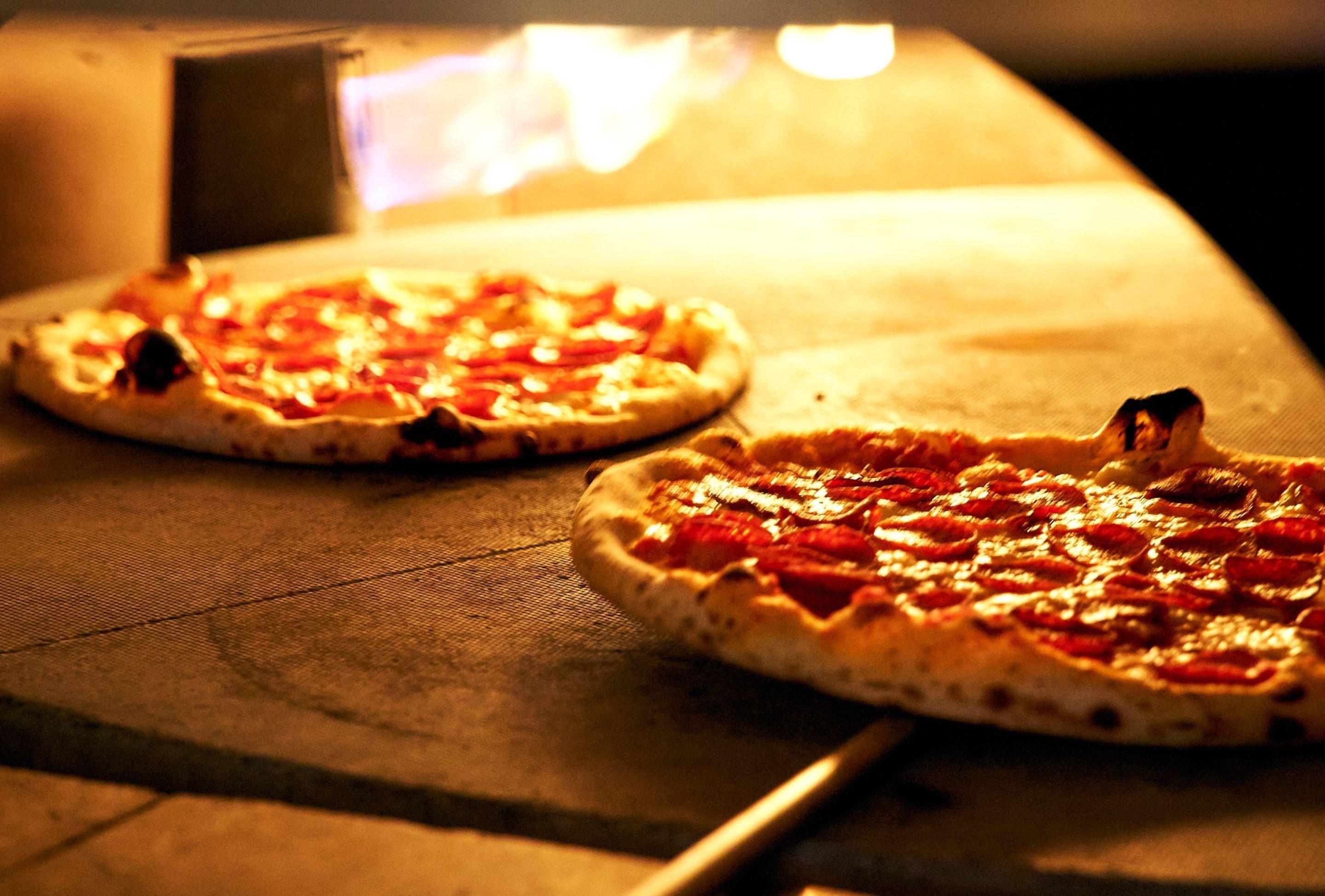 Pizza in the Oven