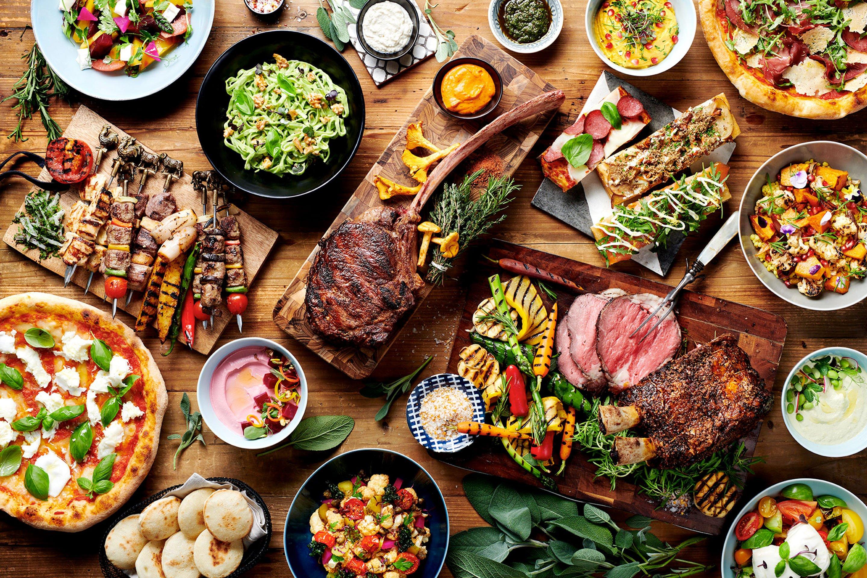 Food Spread at Gastronomy