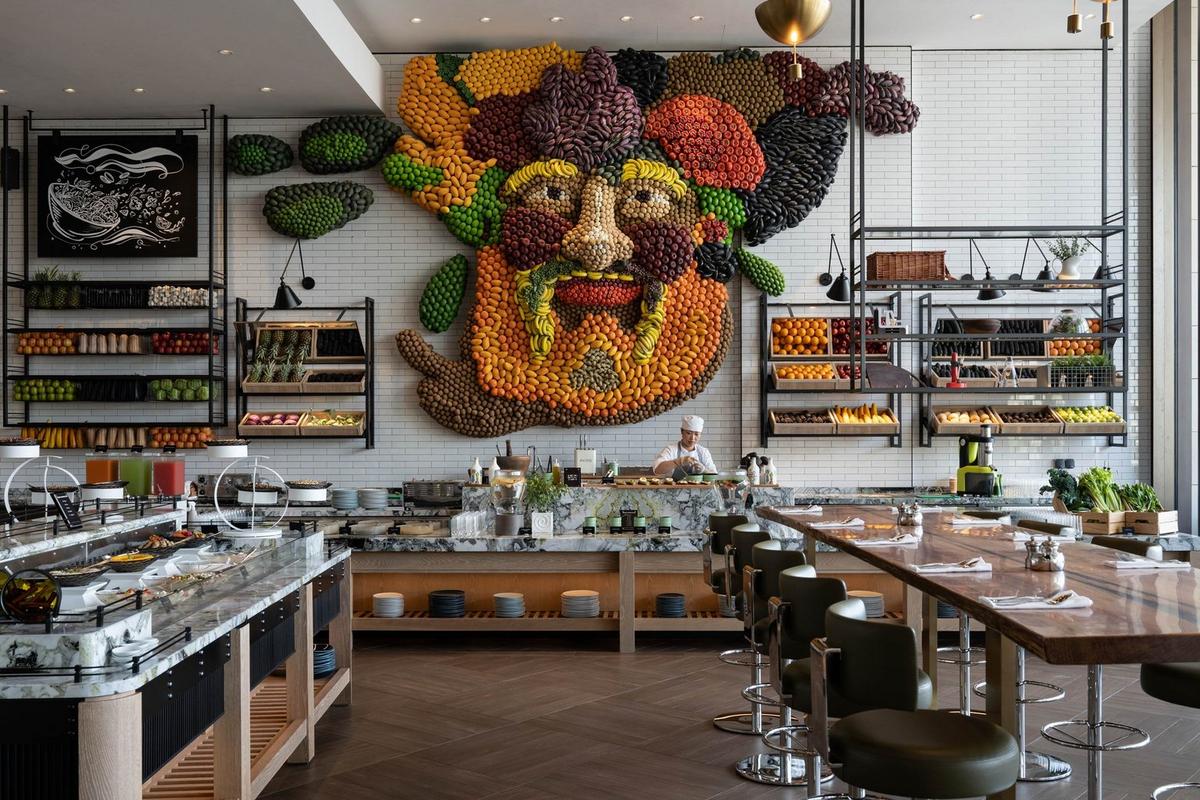 The Orchard dining room at Gastronomy, Atlantis The Royal