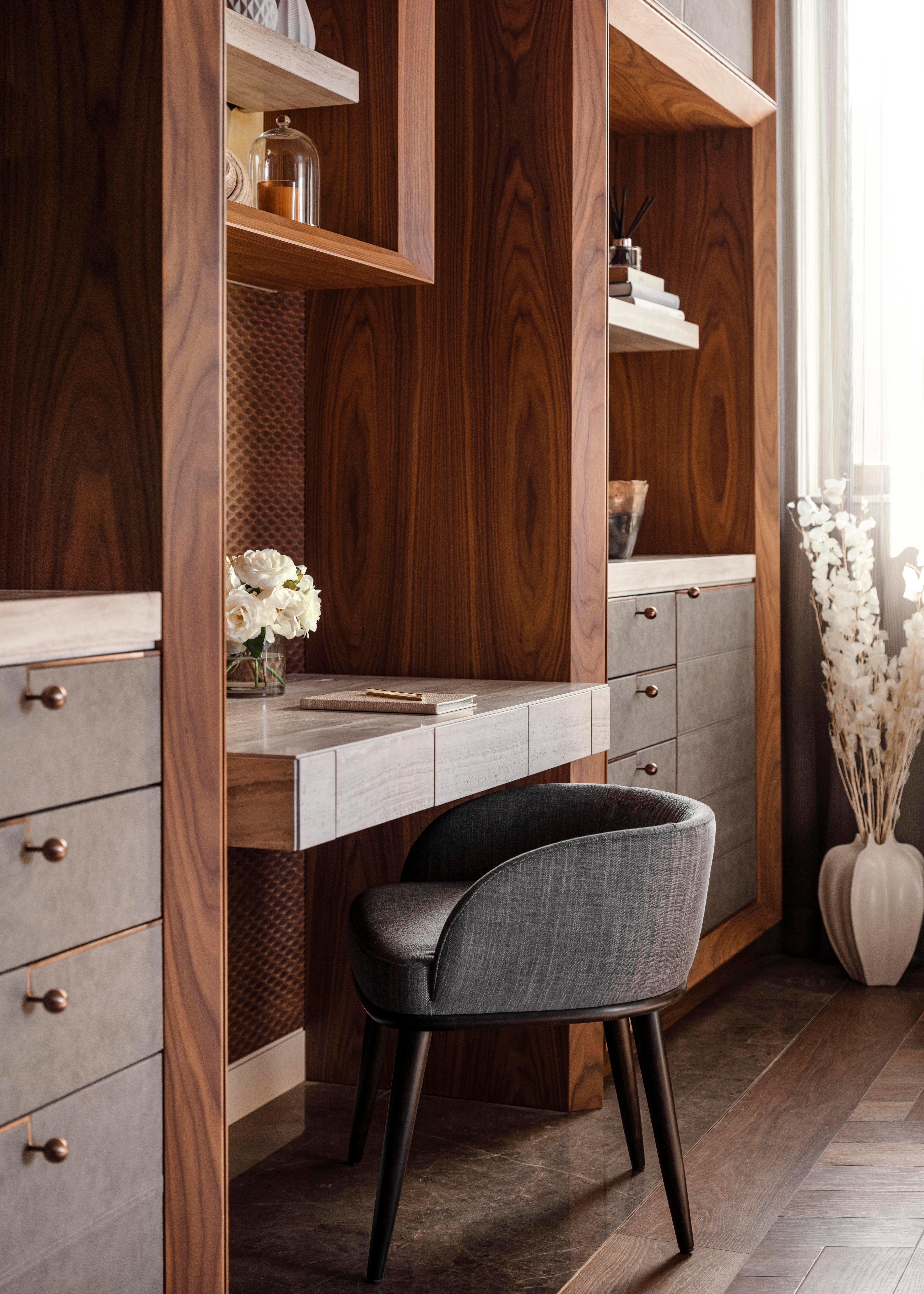 Vanity area with a dressing table at One&Only Portonovi