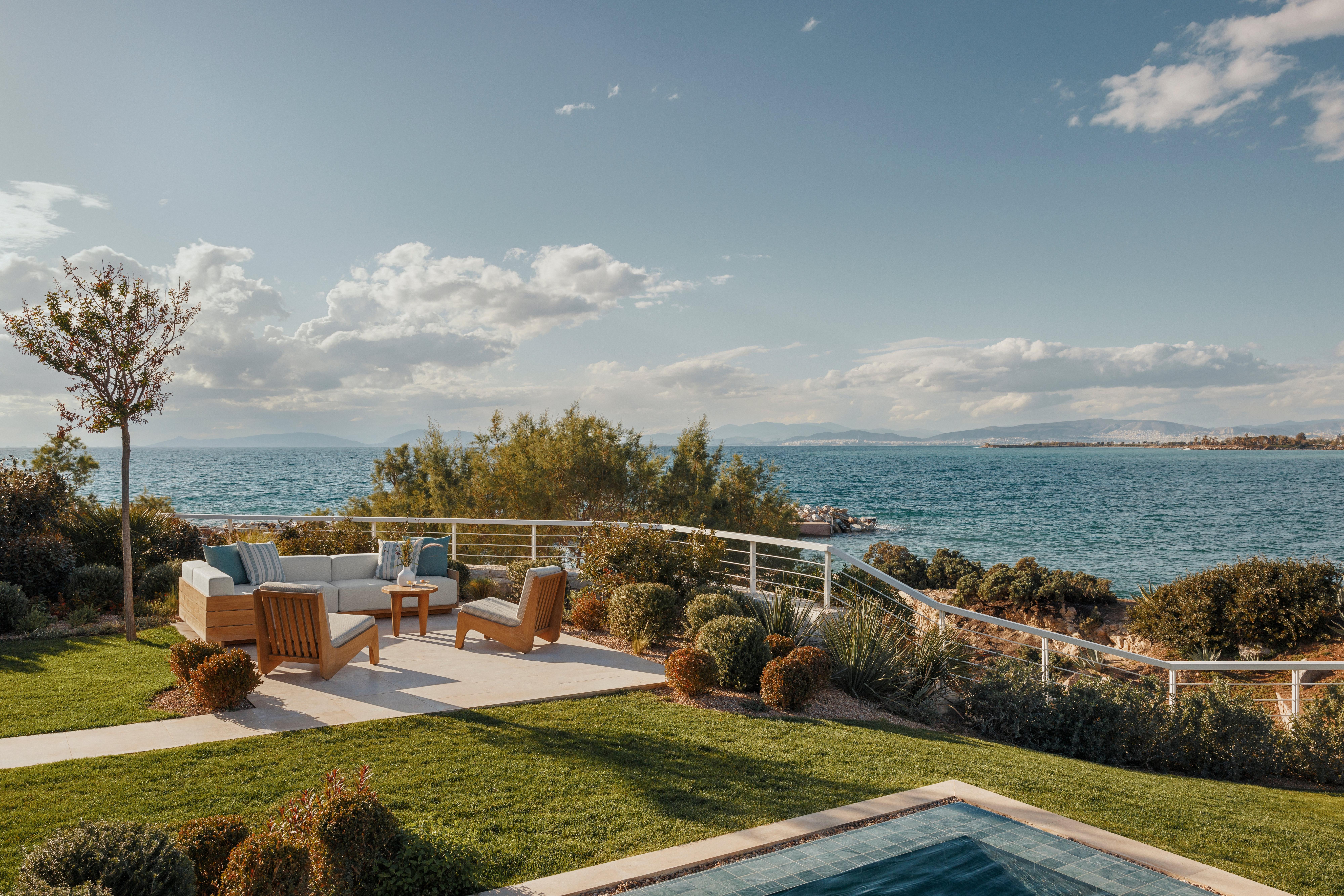 Villa Nostos Pool Wide