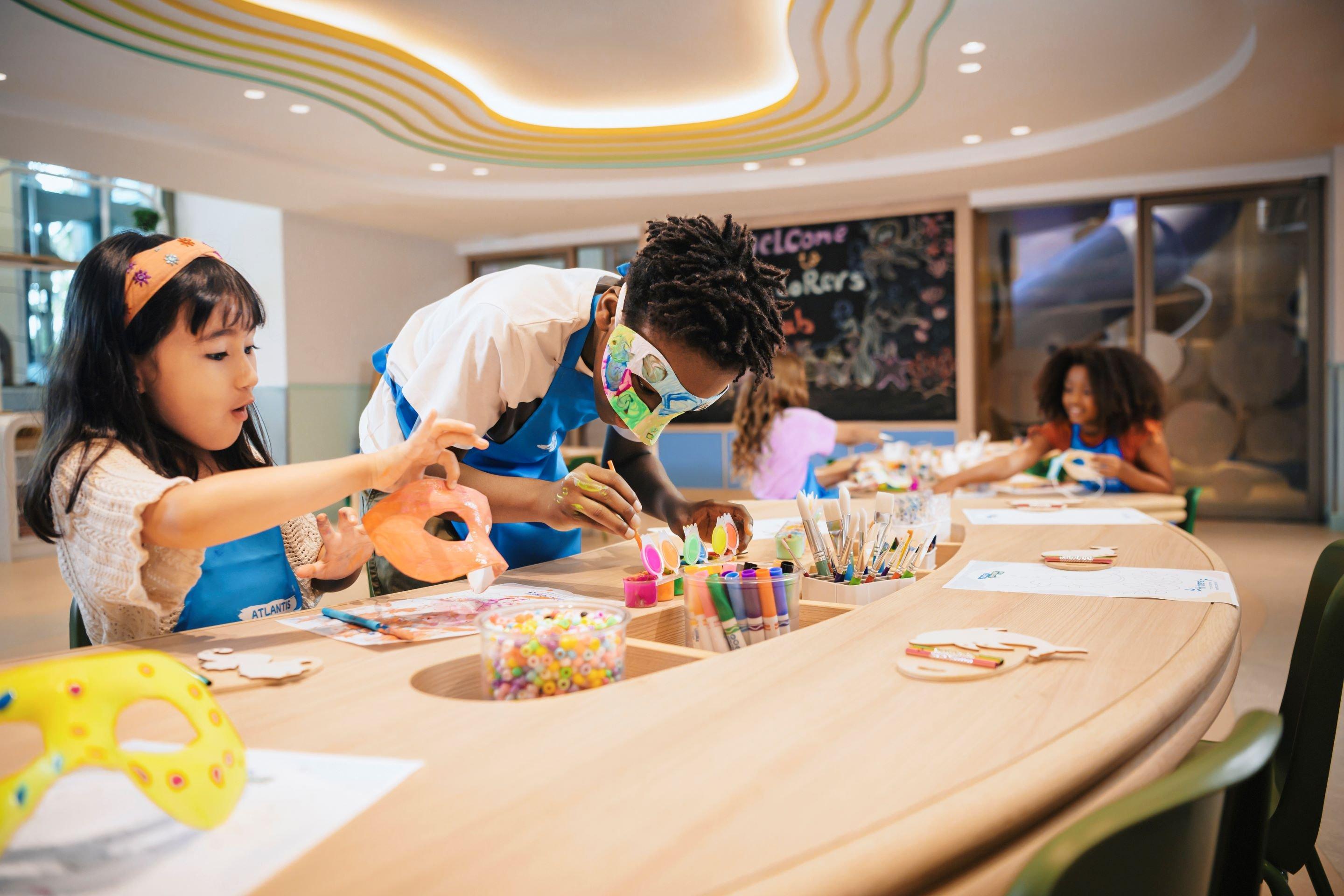Craft Station at Atlantis Explorers Club