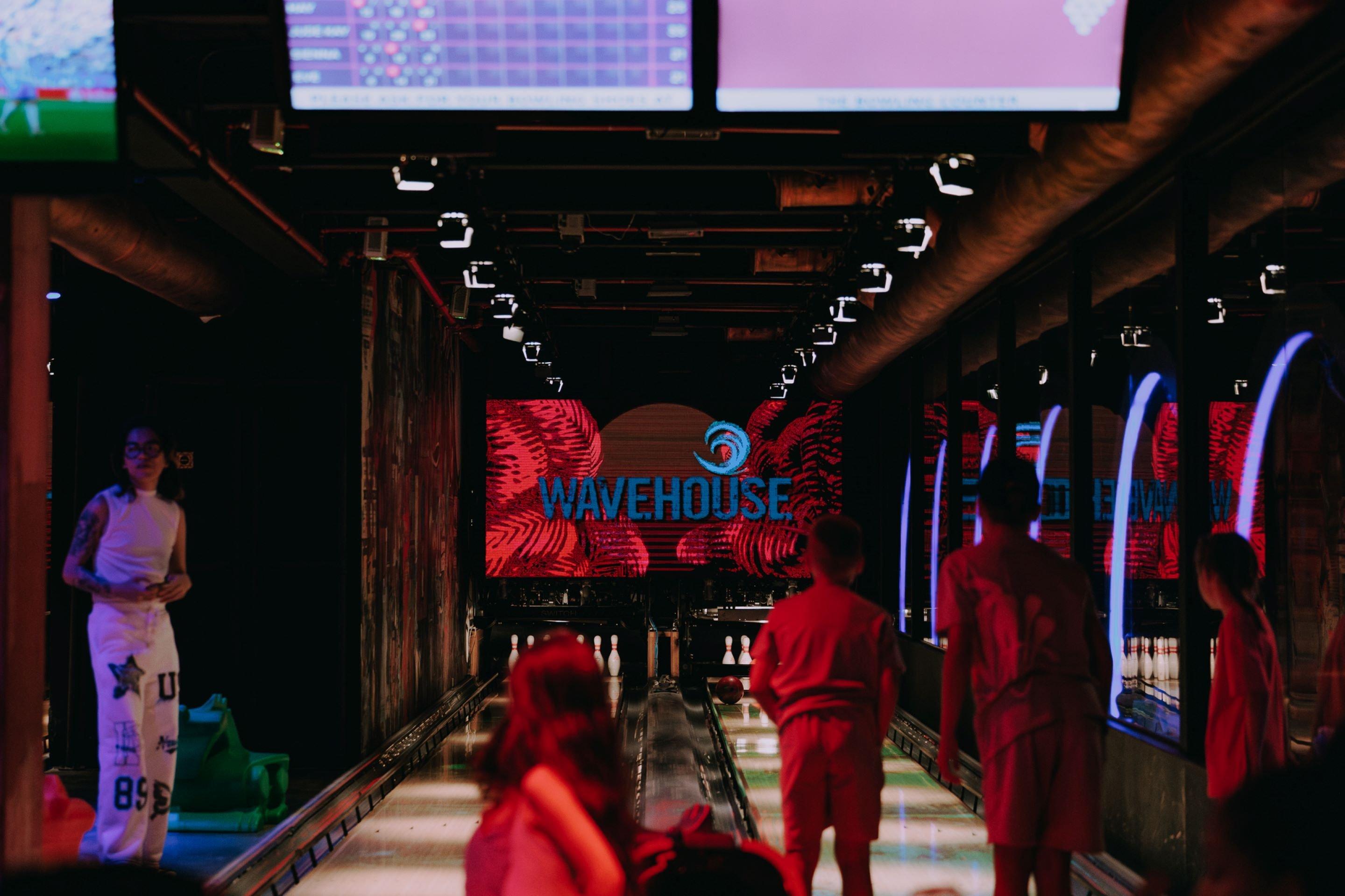 Family Bowling at Wavehouse Dubai