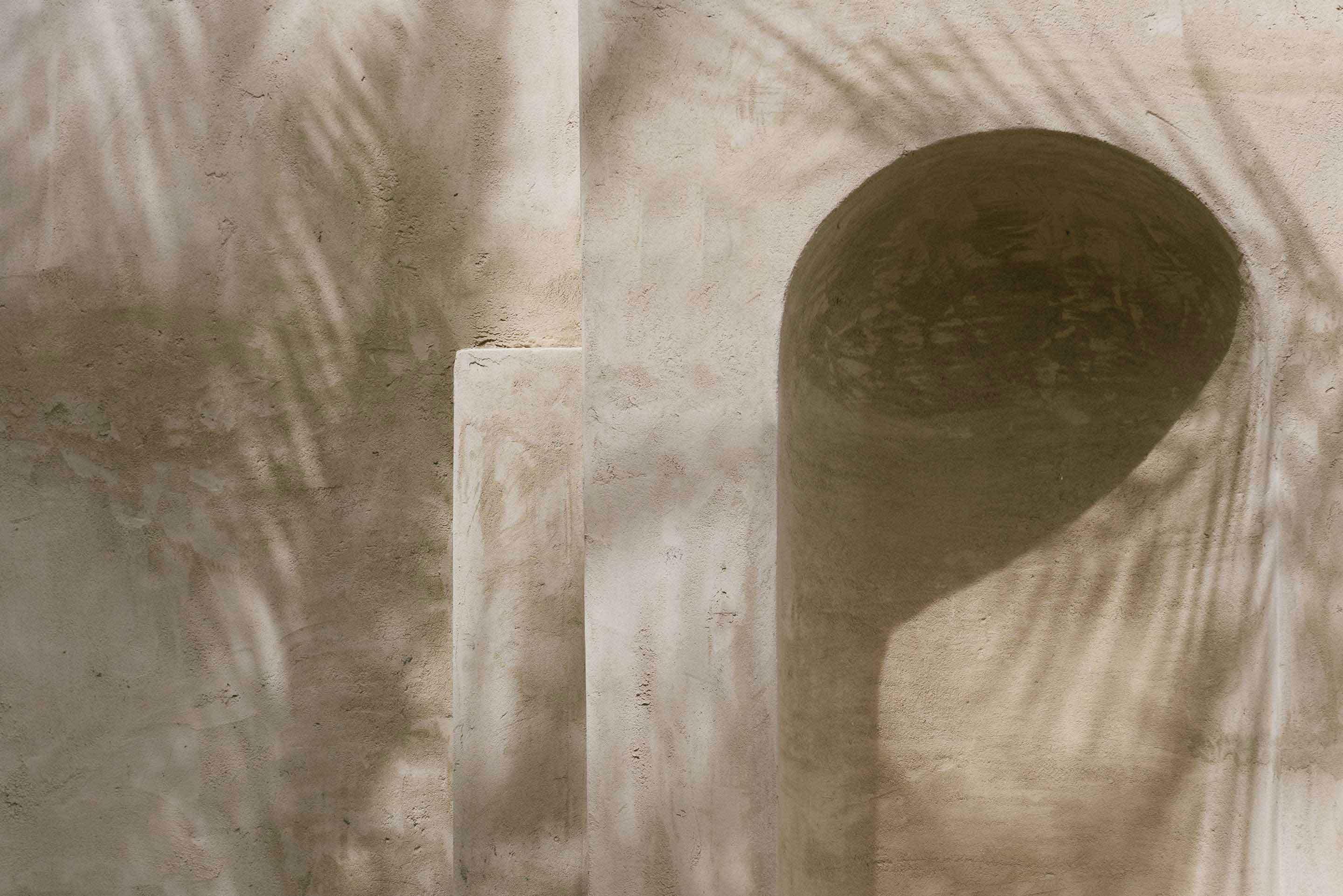 Architecture details at Bab Al Shams